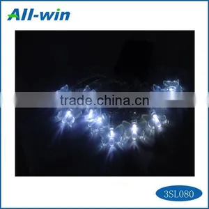 Cyrstalline Butterfly-shaped LED Solar Light, Attractive LED Light With Solar Panel Holiday Lamp Fairy Lights thumbnail-1