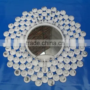 Iron Wall Scones White Zinc Antique thumbnail-1