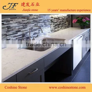 Chinese Factory Prices Artificial Quartz Stone for Kitchen Cabinets thumbnail-1