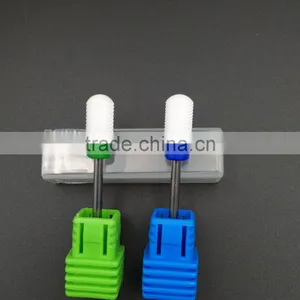 Nail Drill Type White Ceramic Drill Bit Abrasive Ceramic Nail Drill Bits thumbnail-1