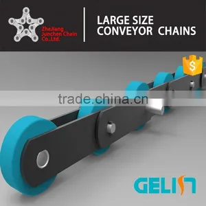 ST133F1 Moving Walkway Partes Nylon Roller Escalator Step Chain thumbnail-3