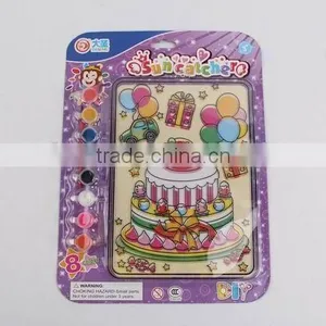 2017 Hot Cake Gift Pattern Color Painting Book With Pigment, Paint Brush thumbnail-1