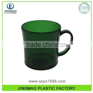 Simple Design Transparent PS Juice Drinking Plastic Mug thumbnail-1