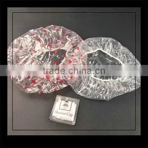 Degradable Plastic Shower Cap thumbnail-2