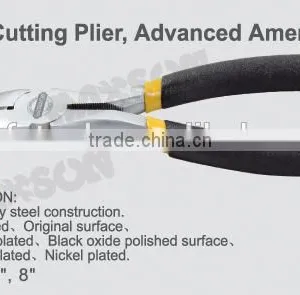 Professional Dipped PVC Handle Diagonal Cutting Pliers thumbnail-3