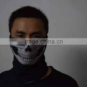 Cheap Cycling Black Skull Bandanas Mask thumbnail-2
