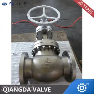 Bs1873 Cast Steel A216 Wcb Flanged Raised Face R.F Cl150 Lbs Globe Valve thumbnail-1