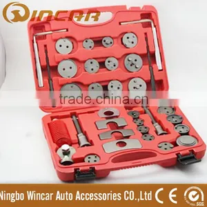35Pc Brake Piston Rewind Tool Kit Brake Caliper Wind Back Body Auto Tool Kits With Grease thumbnail-1