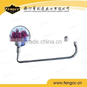 Woman Foldable Bag Hanger Purse Hook Metal Bag Holder thumbnail-1