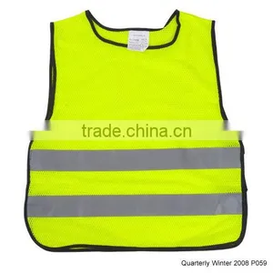 Printed Reflective Safety Vests With Pockets thumbnail-4