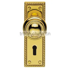 Decorative Forging Door Brass Handles thumbnail-1