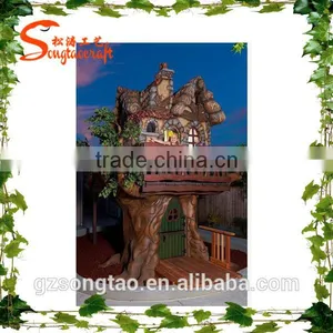 High-level Design Outdoor Artificial Tree House Artistic Simulation Artificial Tree House thumbnail-4