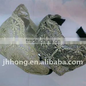 Vintage Wide Wedding Ladies Lace Headband thumbnail-1