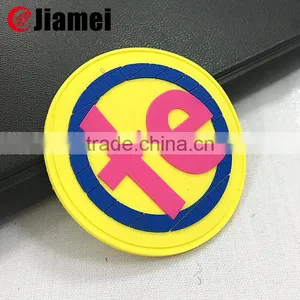 High Quality Adhesive Private Pvc Rubber Label thumbnail-1