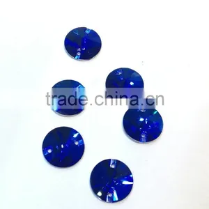 Flat Back Crystal Sew on Stone Crystal Rhinestone With Holes For Jewelry Decoration thumbnail-2