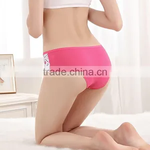 New Desgin Yun Meng Ni Ladies Briefs Cute Printing Cotton Panties Sexy Lingerie thumbnail-4