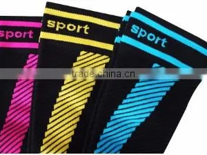 Sports Taping Stripe Compression Sport Socks thumbnail-3