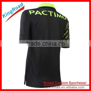 Wholesale China Sports Quick Dry Women/lady Golf Polo Shirts With Neon Green thumbnail-2
