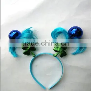 Lovely Christmas Hat and Christmas Tree Hairbands Diy Handmade Christmas Hair Jewelry for Christmas Party Gifts thumbnail-4