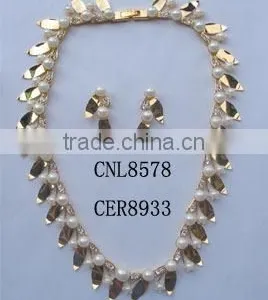 Shining Jewelry Sets,elegant Pearl Necklace Sets,inexpensive Necklace Sets,hot Jewelry Sets,new Design Pearl Jewelry Sets thumbnail-1