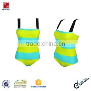 Custom Sublimation Print Fabric One Piece Girl's Swimwear thumbnail-1