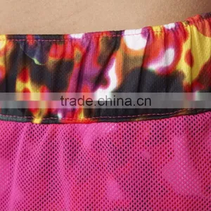 Custom Yoga Capri Pants Women Running Shorts Gym Wear For Women thumbnail-4