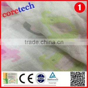 Anti-bacterial Washed Patterned Muslin Fabric Factory thumbnail-4