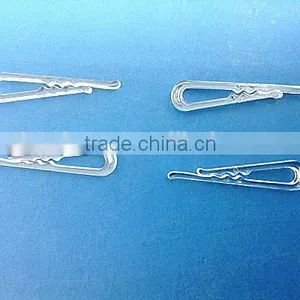 2.0 Inch Transparent R-clips With Teeth for Shirt and Underwear thumbnail-1