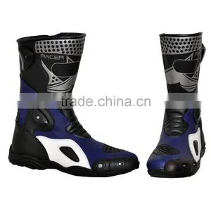 Motorbike Leather Boot/Racing Boot/ LEATHER MOTORCYCLE BOOT thumbnail-4