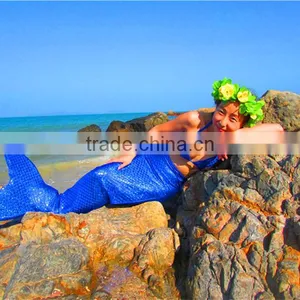 Custom Mermaid Tails for Girls, Mermaid Tail for Swimming thumbnail-1