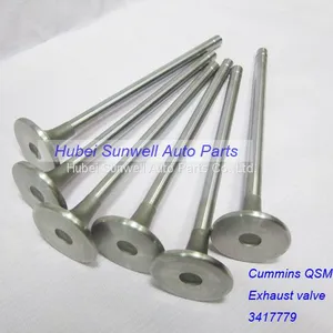 Cummins QSM11 Engine Exhaust Valve 3800637, 3417779, 3080976, 3417715 thumbnail-2