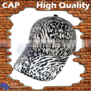 Talior Made Lowest Price Adult Digital Printing White and Black Baseball Cap thumbnail-1