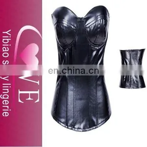 Lady's Sexy Pvc Corset thumbnail-1