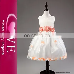 Yibiao Best Quality Pretty Cheap Flower Girl Dress thumbnail-3