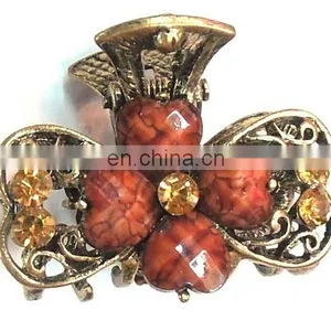 Wholesale Alloy Hair Claw Clip With Rhinestone for Women thumbnail-6