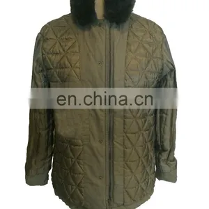 Chinese Manufacturer Fur Parka Winter Jacket Women With Drawstring thumbnail-4