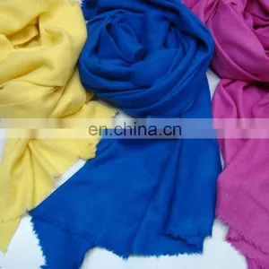 Cashmere Shawl and Stole 2 Ply in Solid Colours thumbnail-1