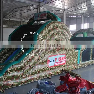 Military Army Camouflage Bootcamp Boot Camp Theme Inflatable Obstacle Course thumbnail-6