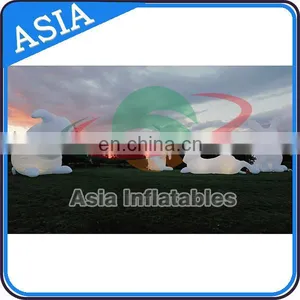 Outdoors Advertising Inflatable Rabbit With LED Lights thumbnail-2