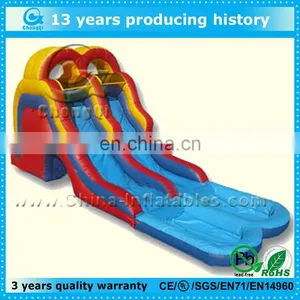 Giant Inflatable Water Slide Pool for Sale Inflatable Water Slide Pool thumbnail-3