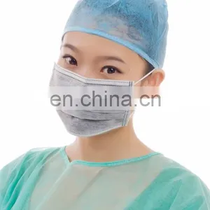 4ply PP Non Woven Activated Carbon Filter Face Mask thumbnail-4