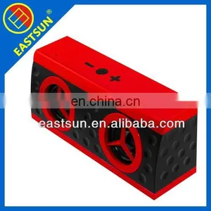 EASTSUN Top Quality Mini Bluetooth Speaker 2.1+EDR Wireless Car Stereo Speaker for IPhone IPad Cell Phone Mobile Phone Laptop thumbnail-1
