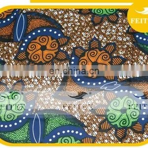 Latest Wax Fabric African Wax Prints Fabric Wholesale African Wax Print Fabric thumbnail-3