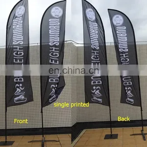 Feather Beach Flag Banner With Iron Spike for Sale thumbnail-4