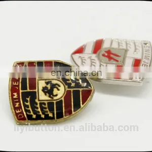 Fashional Decorative Metal Plate With Enamel Handbag Logo Metal Plate thumbnail-4