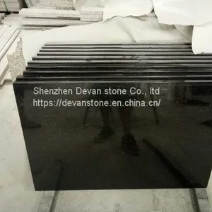 Black Galaxy Granite Kitchen Countertops Floor Tiles Wall Tiles thumbnail-3