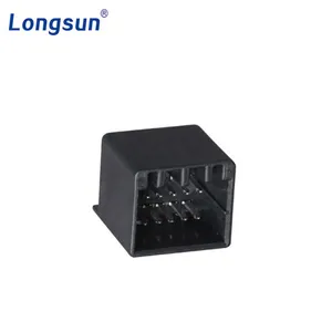 1565543-1 TYCO AMP TE Automotive Wire Connector 12 Pin PCB Header Connector thumbnail-1