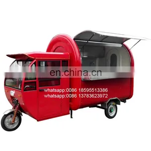 CE Approved New Arrival Outdoor Mobile Food Trailer/ Street Mobile Food Cart/ China Factory Mobile Food Truck thumbnail-5