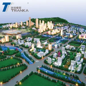 Hot Sell 3D Miniature City Models , Scale Model Building Making thumbnail-4