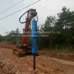 Ultra Rock Splitter Mounted With Exavator thumbnail-1